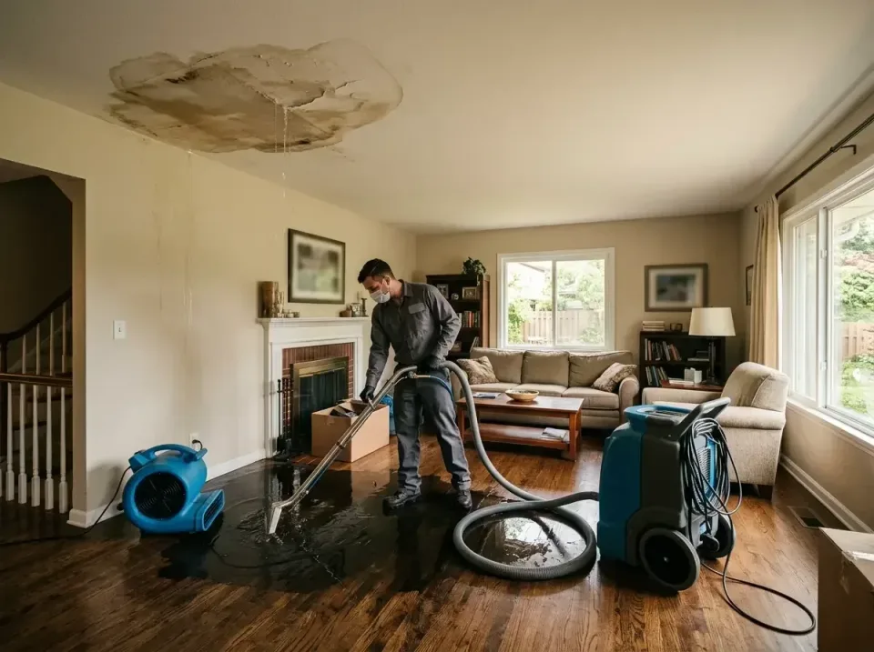 attic-pipe-burst-ceiling-drip-008 — frequently asked questions, Water Damage Restoration & Carpet Care in Sumiton, AL